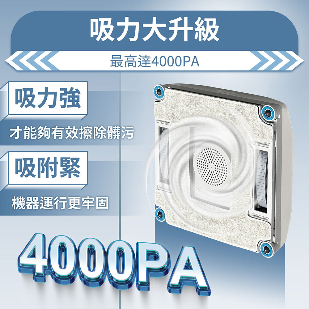 夏日熱賣~i擦RS8-PRO擦窗機器人:R99-7RS8-PRO-T00(加贈2條抹布:26-0002-000-030W)