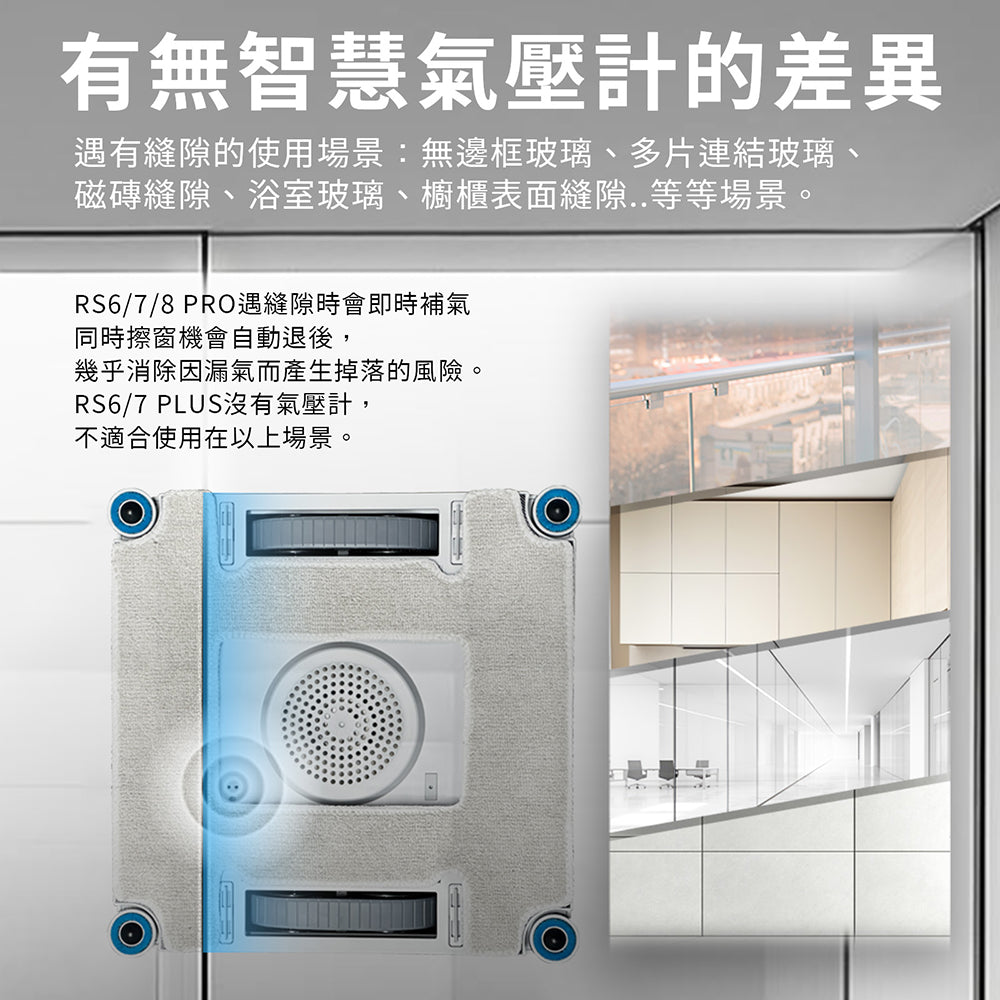 夏日熱賣~i擦RS8-PRO擦窗機器人:R99-7RS8-PRO-T00(加贈2條抹布:26-0002-000-030W)