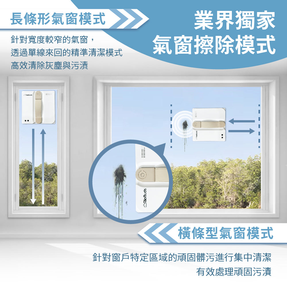 年中大掃除神隊友~i擦RS7 PRO 擦窗機器人:R99-3RS7-PRO-T00(加贈2條抹布:26-0002-000-005W)