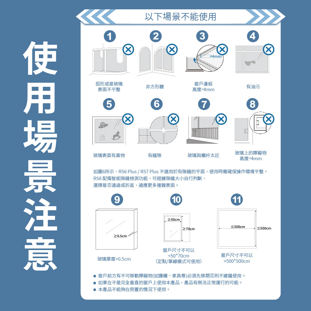 大掃除熱賣~i擦RS6-PRO擦窗機器人:R99-3RS6-PRO-T00(加贈2條抹布:26-0002-000-027W)