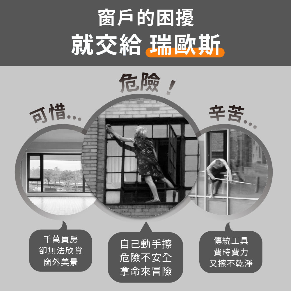 夏日熱賣~i擦RS6-PLUS擦窗機器人:R99-2RS6-0TW-000(加贈2條抹布:26-0002-000-027W)