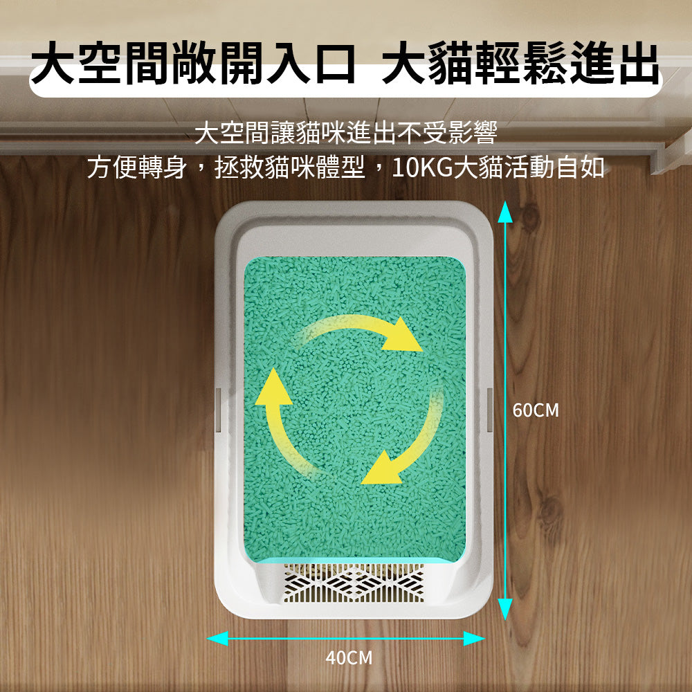 不鏽鋼貓砂盆 PS2